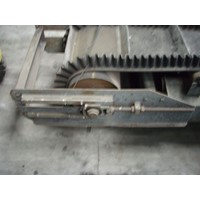 Steep belt conveyor, band width 500mm